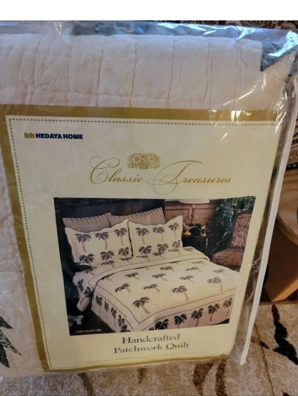 Hedaya Home Fashion Classic Treasures Cotton Handcrafted Patchwork King Quilt